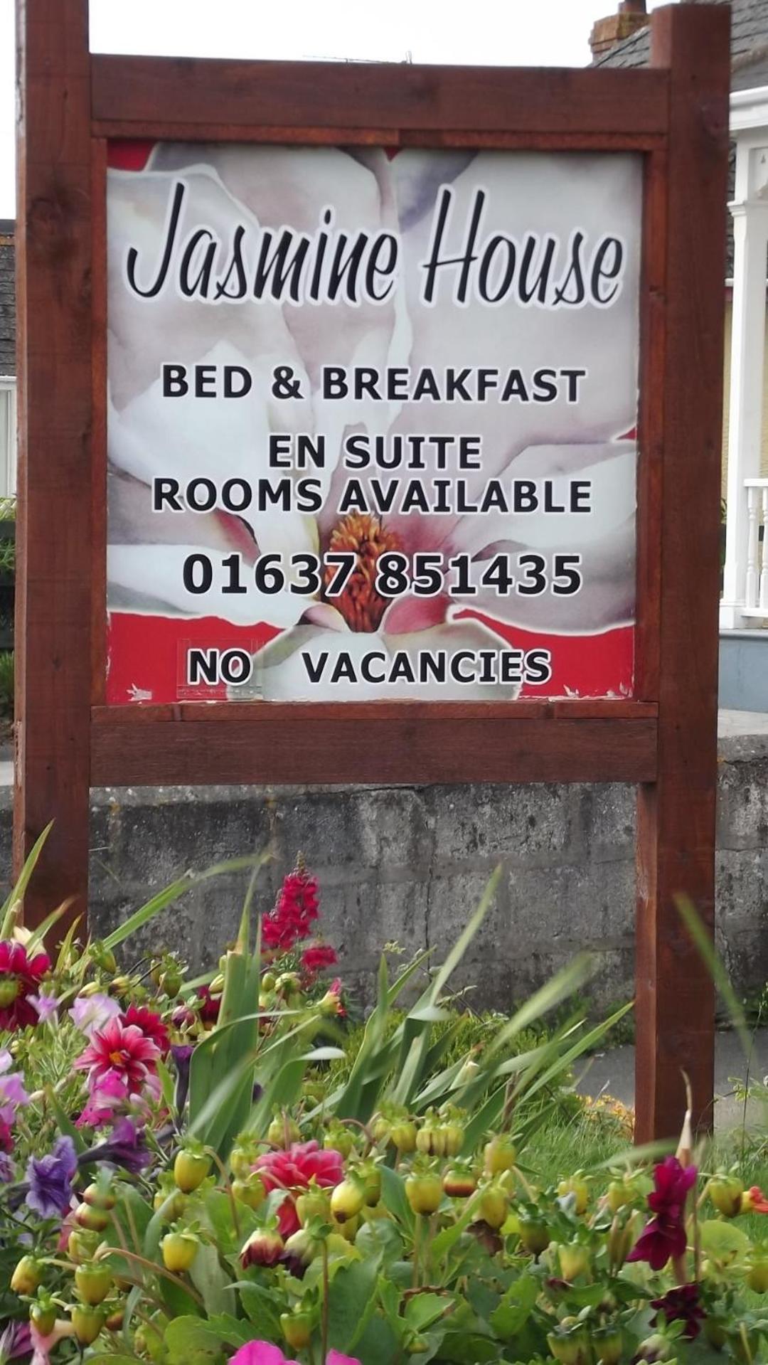 Jasmine House Bed and Breakfast New Quay Exteriör bild